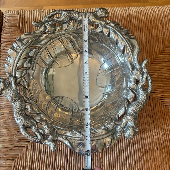 Arthur Court Retired 2000 Leopard Bowl - Picture 8 of 11